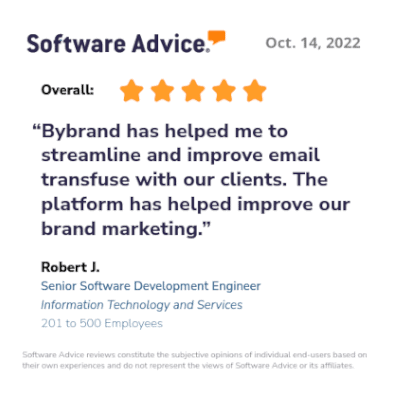 Bybrand has helped me to streamline and improve email transfuse with our clients. The platform has helped improve our brand marketing. Bybrand has helped me to streamline and improve email transfuse with our clients. The platform has helped improve our brand marketing.